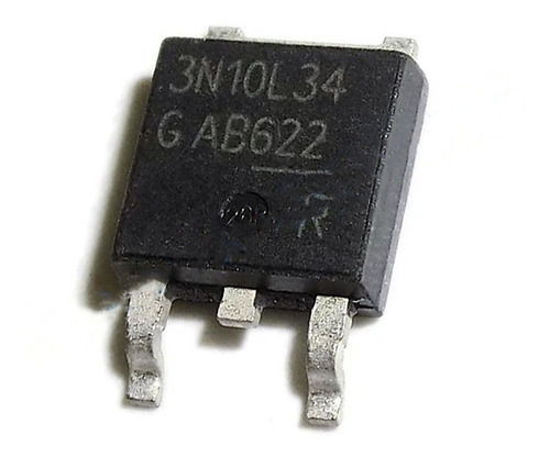 3n10l34 N Channel Mosfet, 100v 30a, Dpak, To-252