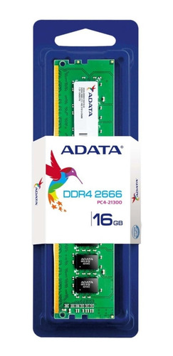 Memoria Ram Ddr4 16gb 2666 Mhz Adata Premier Udimm Intel Amd