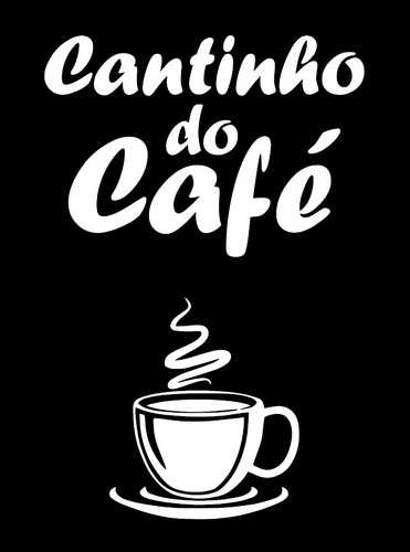 Adesivo Cantinho Do Café Xicara Parede Vitrine Barril Tonel