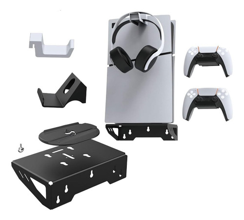 Kit De Soporte De Pared Para Ps5 Slim Digital Y Disc 