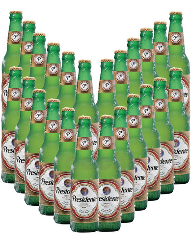 Cerveza Presidente Dominicana De 355ml X 24 Oferta