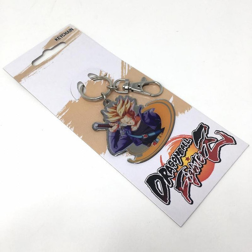 Imagen 2 de 3 de Llavero Dragon Ball Z Ss Futuro Trunks Retrato