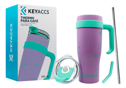 Termo Acero Inoxidable 1.2 Lts Hombre