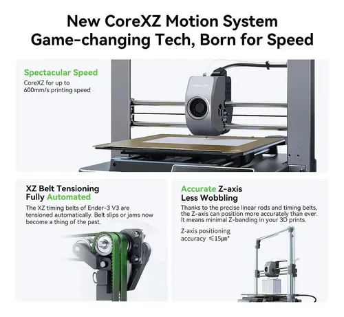 Impresora 3d Creality Ender 3 V3 | Cuotas sin interés