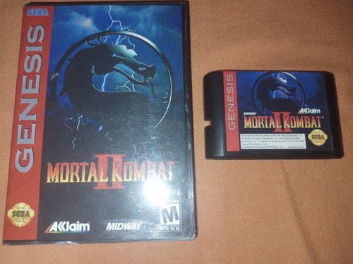 Mortal Kombat 2 Sega Genesis Megadrive