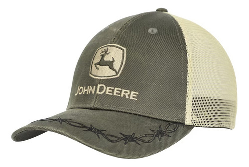 Gorra-cachucha John Deere Puas Olivo Lp68011