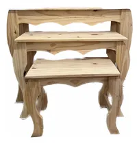 Comprar Set 3 Mesas De Arrime Dressoire, Candy Bar, Provenzal, 30 Cm