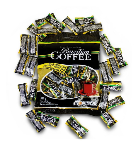 Dulces Brazilian Coffee Caja Con 50 Bolsas 120gr C/bolsa