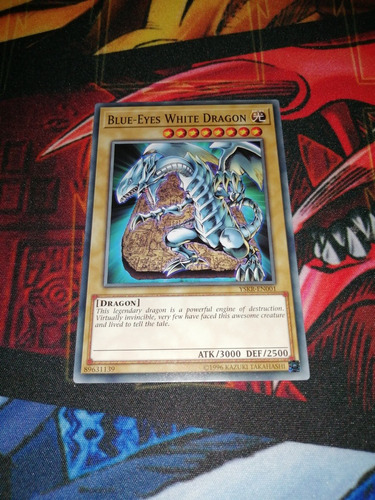 Blue Eyes White Dragon Común Yu-gi-oh! Original Konami