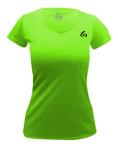 comprar Remera Deportiva Mujer Gdo Fit Running Ciclista Fluo