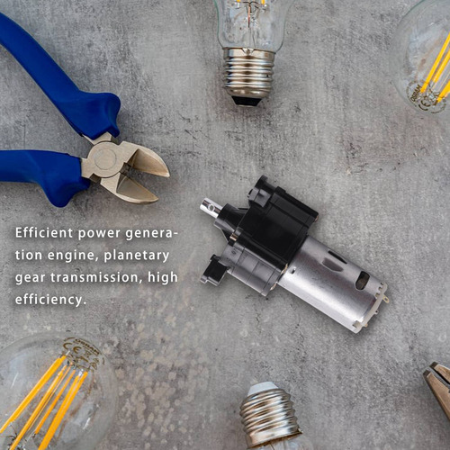 Kit Generador De Turbina Eólica De 1 Pieza Micro-hand Dynamo
