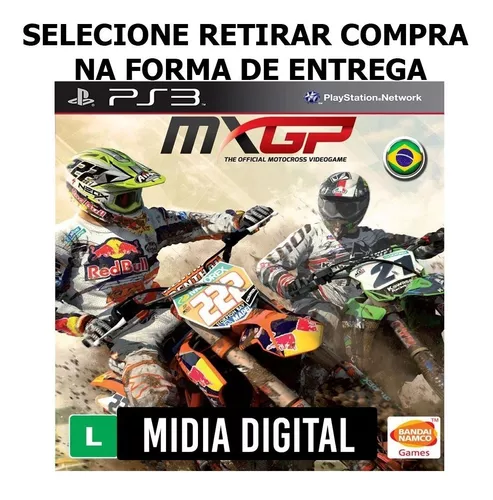 Mxgp Motocross Ps3 Moto Corrida Digital Psn Barato Promoção