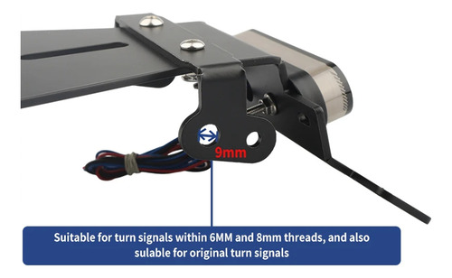 Suporte De Placa De Licença Crystally Tail Tidy Bracket Fend