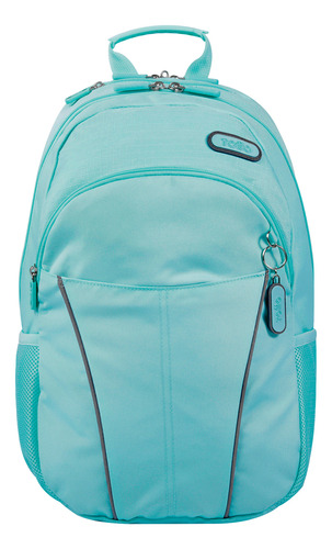 Mochila Mujer Totto Porta Notebook Cambri Azul Limpet Shell