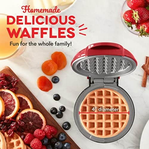Dash Dmw005gbar06 Mini Maker For Individual Waffles, Hash