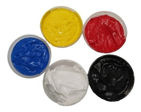Imagen 1 de 9 de Pinturas Para Serigrafia Plastisol Cubriente Tinpes 1kg