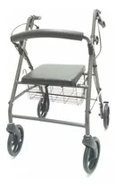 Comprar Andador Ortopedico Plegable C\u002Fruedas Frenos Asiento Canasto