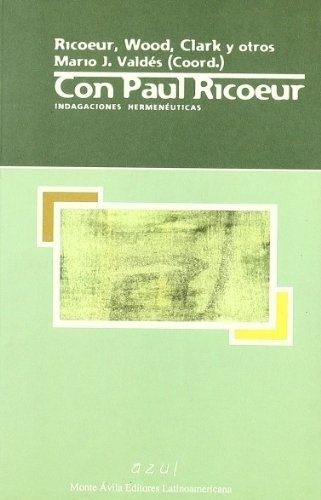 D.wood  Et Al P.ricouer, De  Paul Ricouer. Editorial Azul En Español
