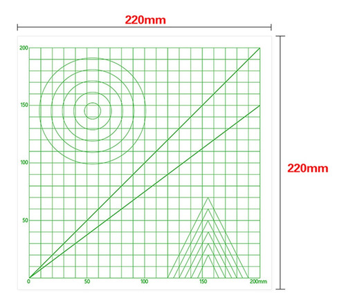 Impresión 3d Lápiz Estera De Dibujo Con Multi-forma Básic