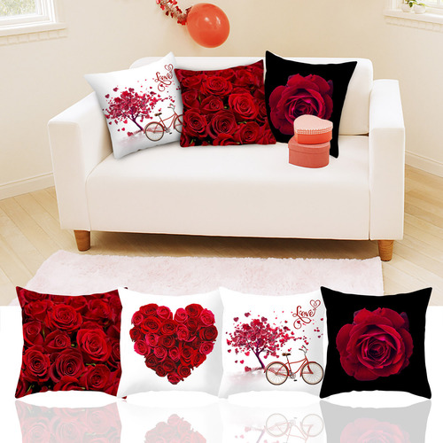 Fundas De Almohada Para El Día De San Valentín, 4 Unidades,
