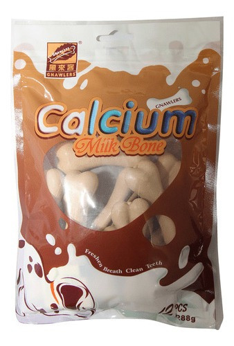 Hueso Para Perro Gnawlers Calcium Milk Bone 288 Gr