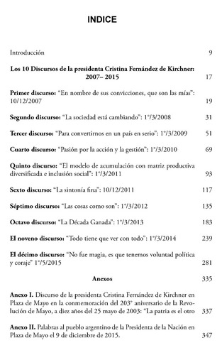 Libro Cristina Kirchner-discursos Institucionales 2007-2015