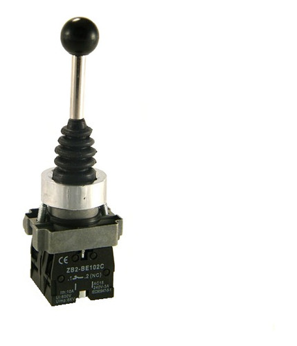 Joystick 22mm 2 Posiciones 2 Na Con Retorno Tbcin Metalico