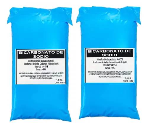 comprar Bicarbonato De Sodio 3 Kg. - Pureza 99%