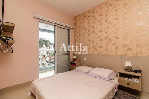 Imagem 12 de 25 de Apartamento Com 2 Dorms, Pompéia, Santos - R$ 800 Mil, Cod: 3148 - V3148