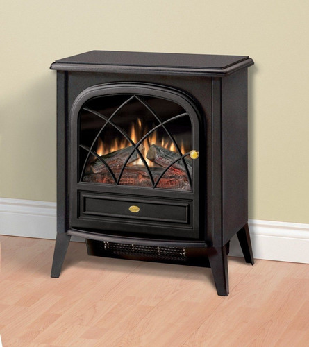Calentador Electrico Calenton Tipo Chimenea Dimplex Color Negro