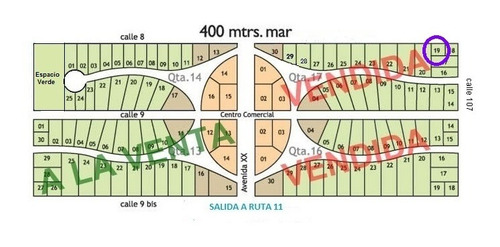 Imagen 6 de 11 de Venta Terreno San Clemente Del Tuyú En Barrio Altos Del Mar