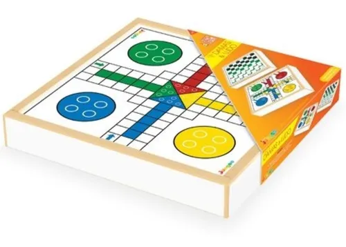 comprar Jogo De Tabuleiro Dama E Ludo Junges Brinquedos 236