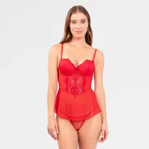Comprar Babydoll Lilian Con Copa Lenceria Sexy Para Mujer