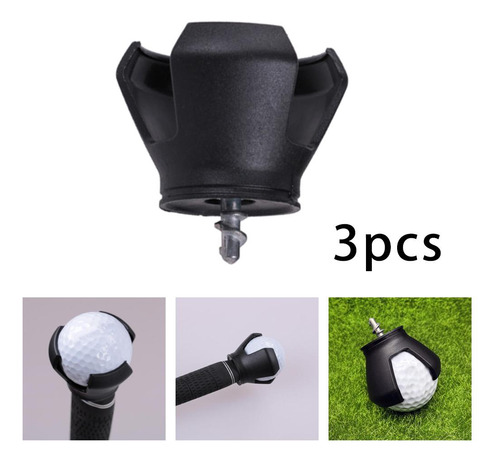 Sucker De Garra De Pelota De Golf De 3 Puntas, Agarrador De