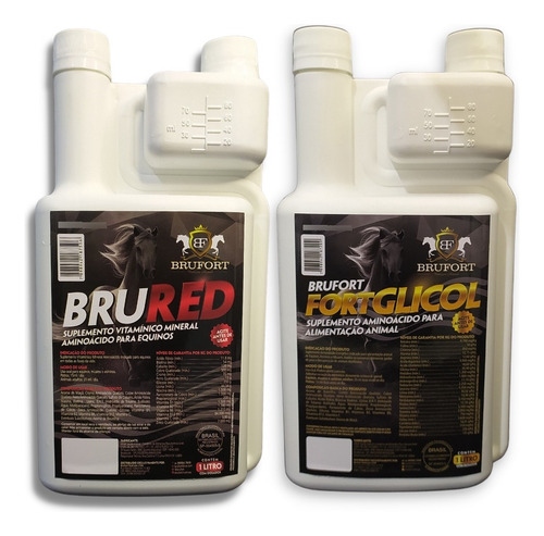Kit Brufort Recuperação E Preparo Brured 1l E Fortglicol 1l