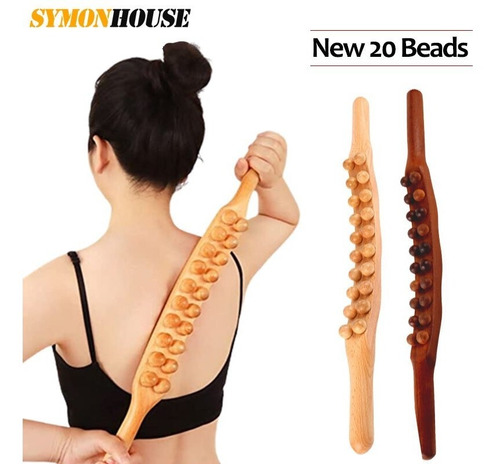 Herramienta De Masaje Gua Sha | Palo Para Raspar Madera
