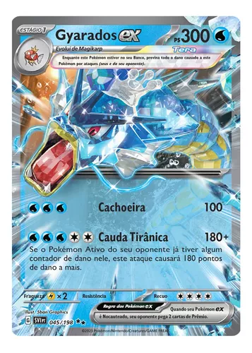 Carta Pokémon Gyarados Sombrio Coleção Celebrações