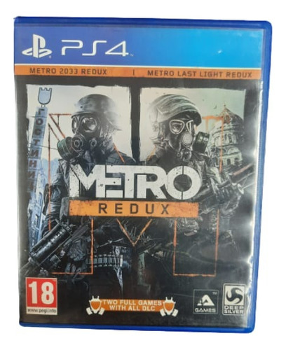Metro Redux _ps4_ Mídia Física Original Usado (Usado)