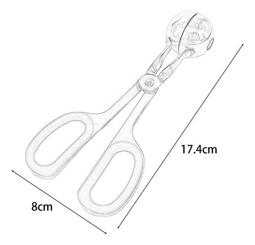 3 Máquina Para Hacer Albóndigas, Cuchara Para Hacer Rojo