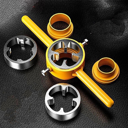 Kit De 6 Piezas De Roscador De Tuberías, Roscador Redondo,