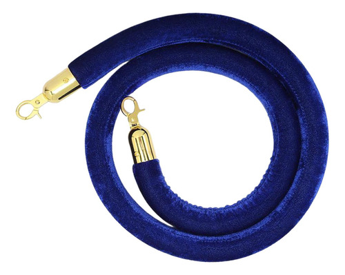 Accesorios De Cuerda De Poste De Terciopelo De 150 Cm, Azul
