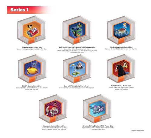 Imagem 5 de 5 de Disney Infinity Power Disc Pack Series 1