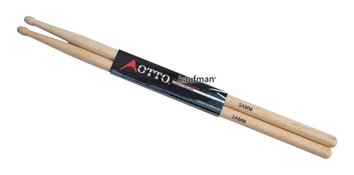 Imagen 3 de 8 de 6 Pares Baquetas Bateria Otto Madera De Maple Punta Madera