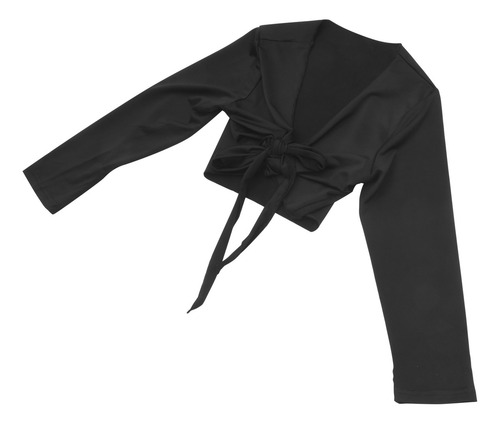 Hel Tarjeta Bolero Para Mujer, Manga Larga, Con Corbata