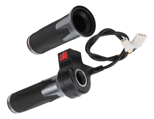 Empuñadura De Acelerador De Bicicleta Eléctrica, 1 Par De Em