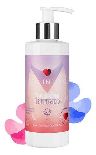 Jabon Intimo Con Inhibidor De Vello Pubico Sen Neutro 250ml