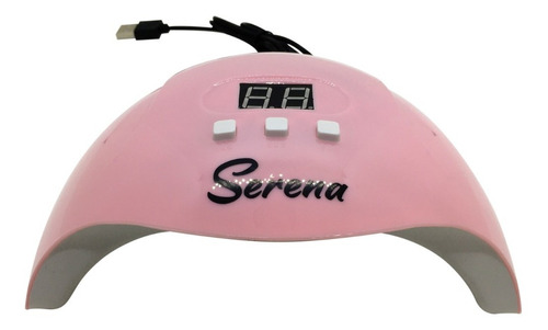 Cabina Uv Led 54w Serena Uñas Esmalte Semipermanente Geles Color Rosa