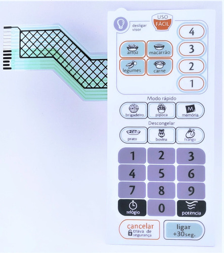 Membrana Forno Micro Ondas Consul Cmp25