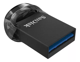 Memoria Usb 3.1 32gb Ultra Fit Sandisk 130mb/s Negra Compact