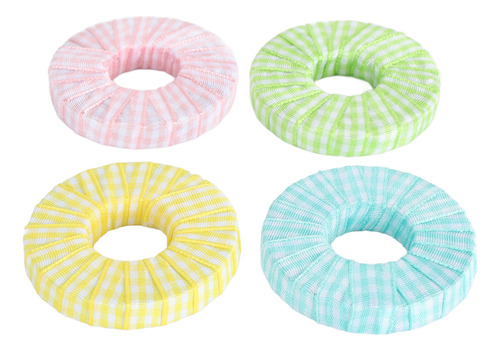 Juego De Pesas Redondas De Tela Con Estampado De Tela, 4 Pie